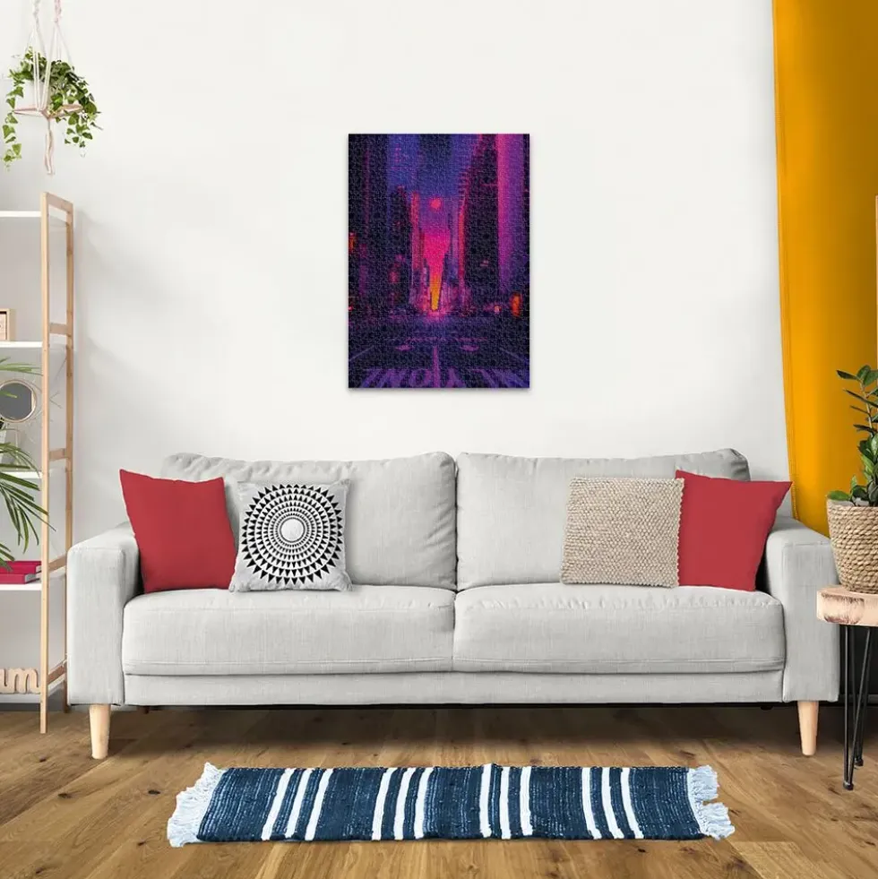 PUZZLE 1000 PIECESLES NEONS DE NEW YORK