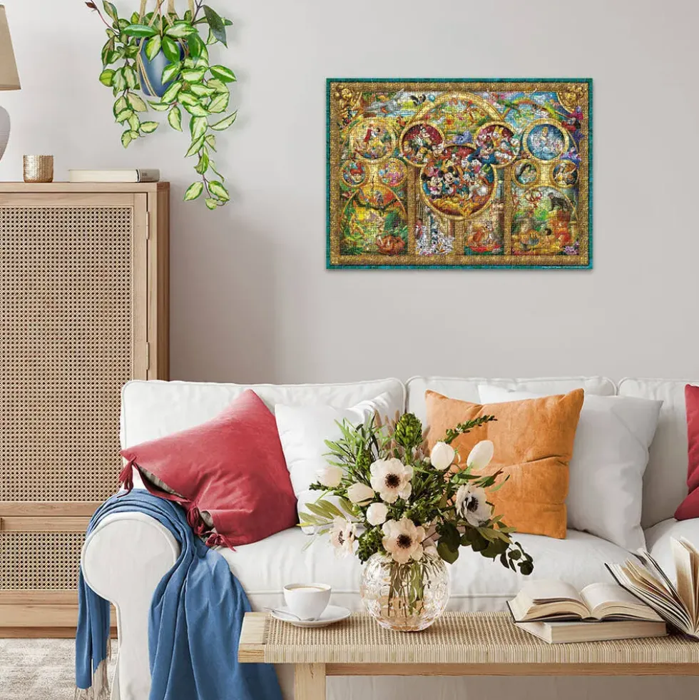PUZZLE 1000 PIECES - LES PLUS BEAUX THEMES DISNEY