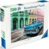 PUZZLE 1500 PIECES - LES VOITURES DE CUBA