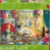 PUZZLE 1000 PIECES - L’HEURE DU PUZZLE POUR LE CHAT
