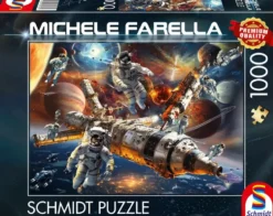 PUZZLE 1000 PIECES - MAGIE DES GALAXIES : EN APESANTEUR DANS L’ESPACE