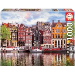 PUZZLE 1000 PIECES MAISONS DANSANTES AMSTERDAM