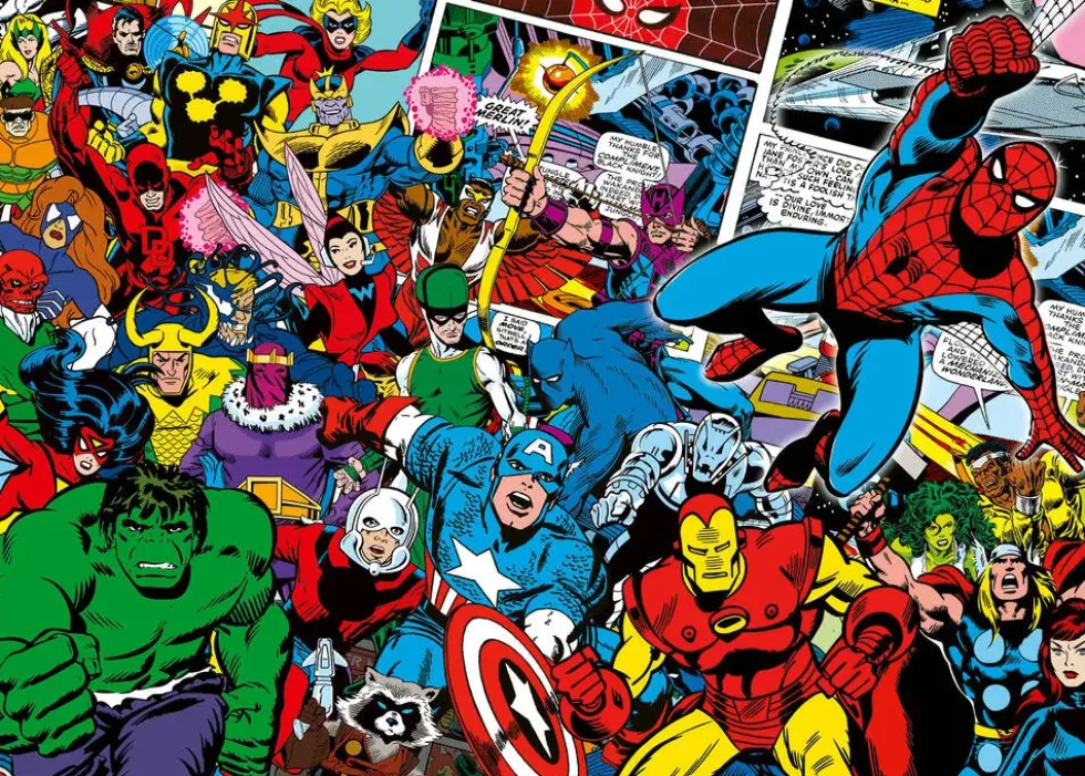 PUZZLE 1000 PIECES - MARVEL CHALLENGE