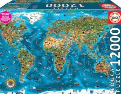 PUZZLE 12000 PIECES - MERVEILLES DU MONDE