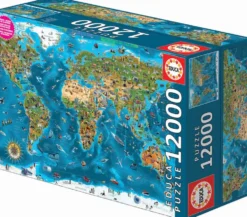 PUZZLE 12000 PIECES - MERVEILLES DU MONDE