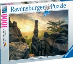 PUZZLE - 1000 PIECES - MONOLITHE MONTAGNES DE GRES DE L'ELBE