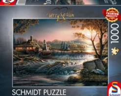 PUZZLE 1000 PIECES - NATURE SAUVAGE ET LUMINEUSE