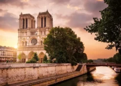 PUZZLE 1000 PIECES - NOTRE-DAME DE PARIS AU CREPUSCULE