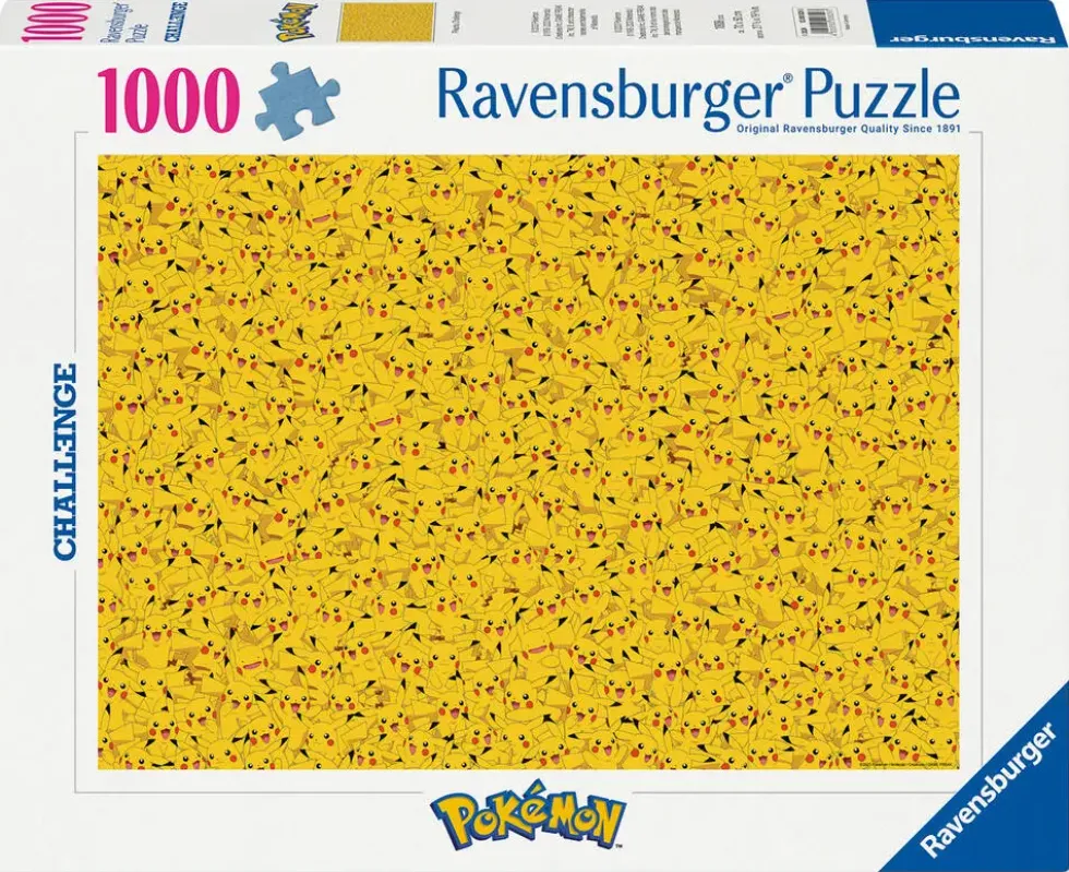 PUZZLE 1000 PIECES - POKEMON CHALLENGE PUZZLE
