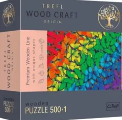 PUZZLE 501 PIECESRAINBOW BUTTERFLIES
