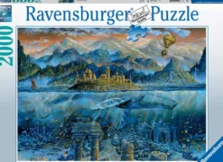 PUZZLE 2000 PIECES - SAGE BALEINE