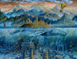 PUZZLE 2000 PIECES - SAGE BALEINE