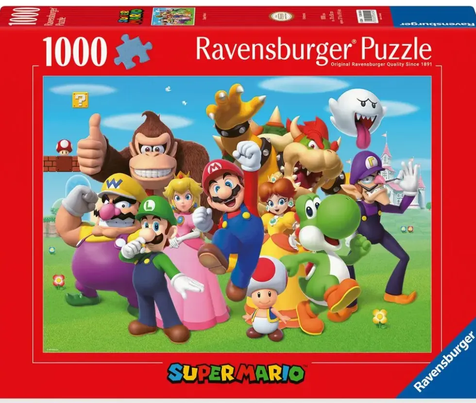 PUZZLE 1000 PIECES - SUPER MARIO