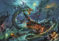 PUZZLE 3000 PIECES - THE UNDERWATER BATTLE