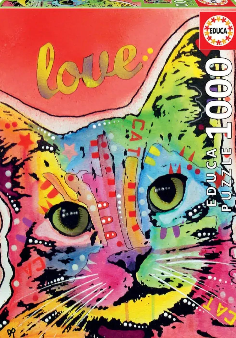 PUZZLE 1000 PIECES - TILT CAT LOVE - DEAN RUSSO