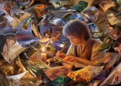 PUZZLE 1000 PIECES - TITRE NON DEFINITIF -LE SEIGNEUR DES ANNEAUX