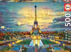 PUZZLE 500 PIECES - TOUR EIFFEL