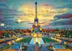PUZZLE 500 PIECES - TOUR EIFFEL