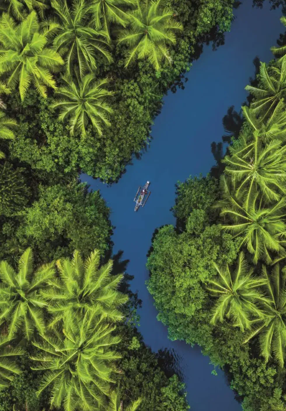 PUZZLE 500 PIECES - TROPICAL AERIAL VIEW