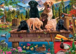 PUZZLE 1000 PIECES - VILLEGIATURE CANINE