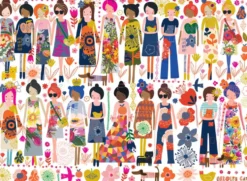 PUZZLE 200 PIECES XXL - AMITIE FLORALE