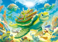 PUZZLE 200 PIECES XXLFEERIE DES PROFONDEURS