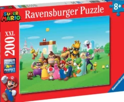 PUZZLE 200 PIECES XXL - LES AVENTURES DE SUPER MARIO