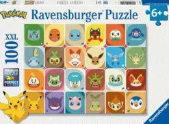 PUZZLE 100 PIECESXXL - PORTRAITS DE POKEMON
