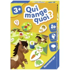 PUZZLE QUI MANGE QUOI ?