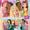 2 PUZZLES DE 100 PIECES - DISNEY PRINCESS