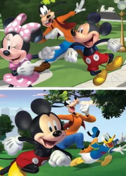 2 PUZZLES DE 48 PIECES - MICKEY ET FRIENDS