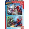 2 PUZZLES DE 48 PIECES SPIDERMAN