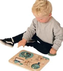 PUZZLE SENSORIEL DE LA MONTAGNE EN BOIS