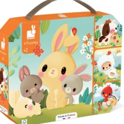 PUZZLES EVOLUTIFS ANIMAUX FERME