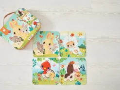 PUZZLES EVOLUTIFS ANIMAUX FERME
