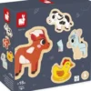 4 PUZZLES EVOLUTIFS - FERME