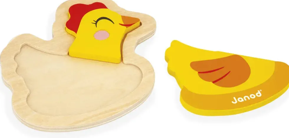 4 PUZZLES EVOLUTIFS - FERME