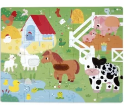 PUZZLE TACTILE FERME