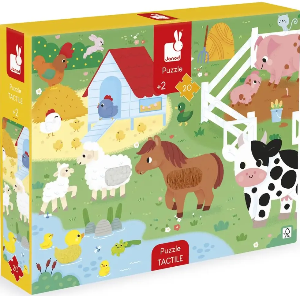 PUZZLE TACTILE FERME