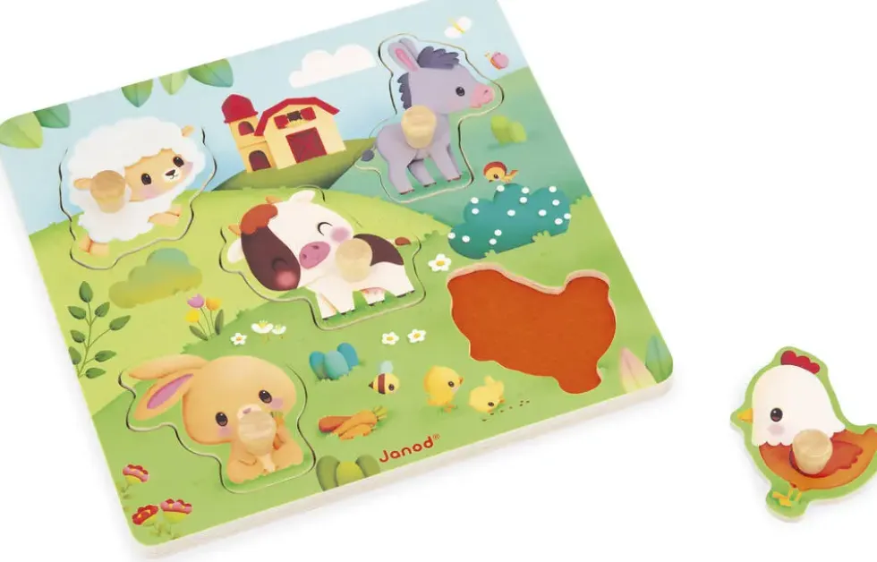 PUZZLE TACTILE FERME