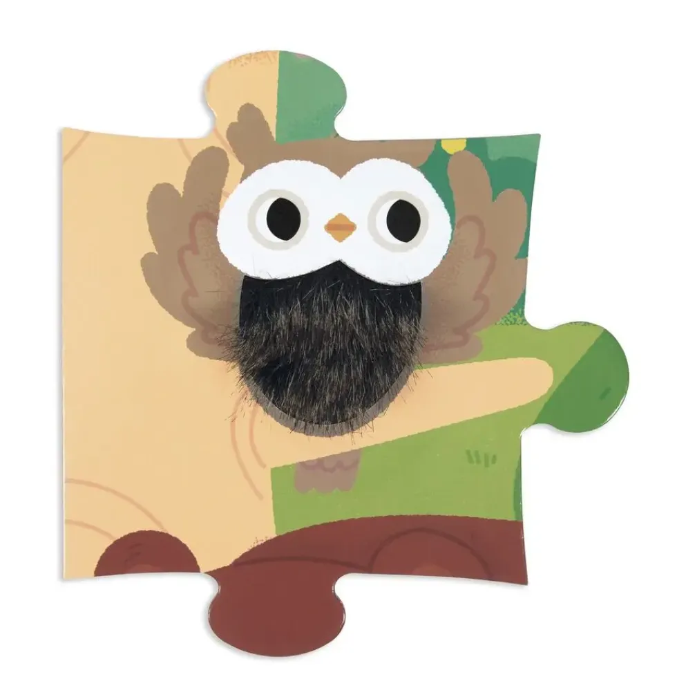 PUZZLE TACTILE FORET