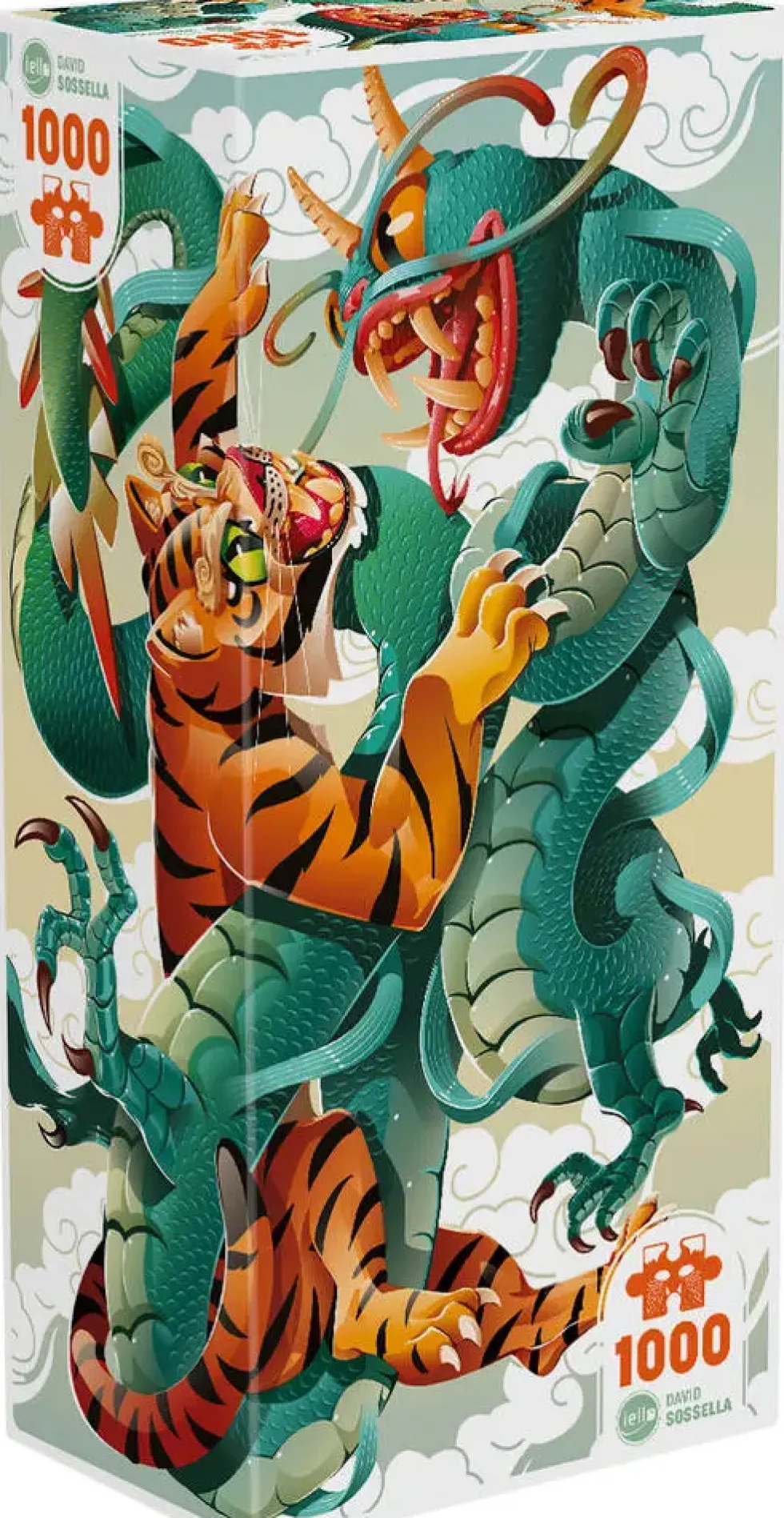 PUZZLE UNIVERSE - THE TIGER AND THE DRAGON1000 PIECES