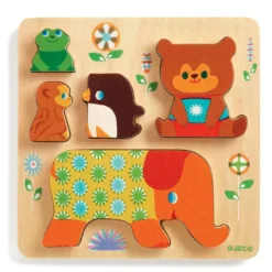 PUZZLE WOODYPILE 5 PIECES