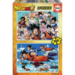 PUZZLE 2x100 DRAGON BALL