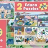 PUZZLE 2X100 PIECES CASA INSIDE/OUTSIDE