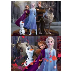 PUZZLE 2X100 PIECES REINE DES NEIGES 2