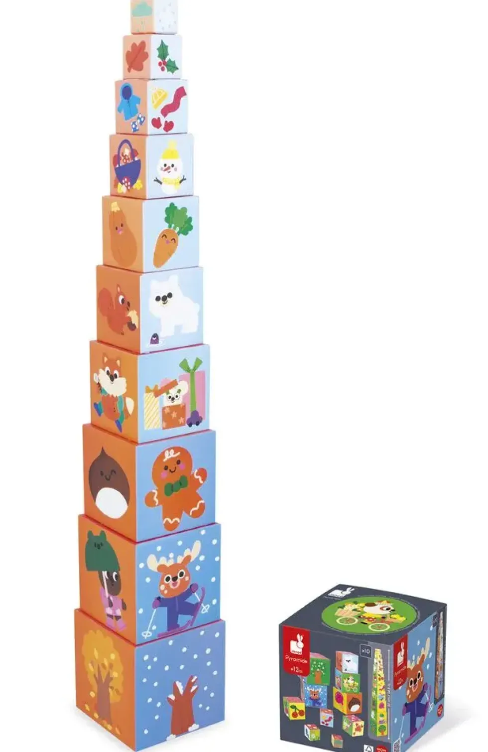 PYRAMIDE CARREE LES 4 SAISONS