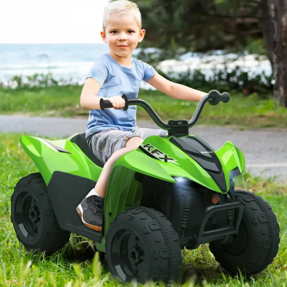 QUAD ELECTRIQUE KAWASAKI ATV KFX90 12V VERT