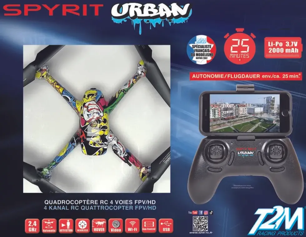 QUADROCOPTERE SPYRIT URBAN