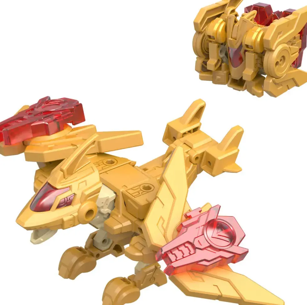 QUANTUM HEROES DINOSTER - FIGURINE DINOCUBE ET BOITE DE RANGEMENT